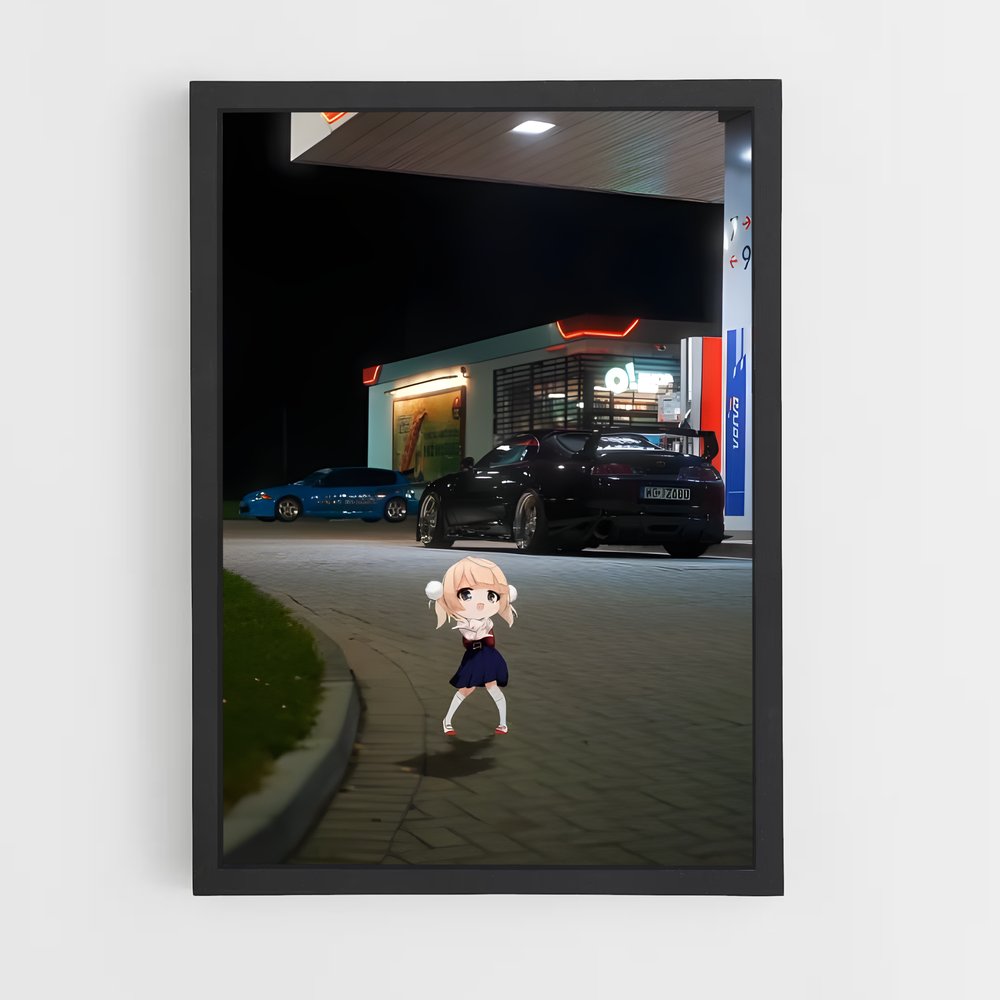 Poster Route des Souvenirs – affiche Toyota (vue 2)